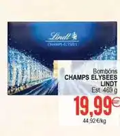 Plenus Supermercados Lindt - bombons champs elysées oferta