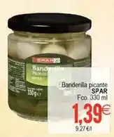 Plenus Supermercados Spar - banderilla picante oferta
