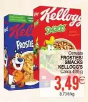 Plenus Supermercados Kellogg's - cereais frosties/smacks oferta