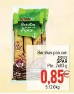 Plenus Supermercados Spar - barrinas pan con pipas oferta