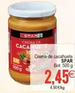Plenus Supermercados Spar - crema de cacahuete oferta