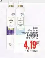 Plenus Supermercados Pantene - laca ultra forte/volume perfecto oferta