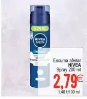 Plenus Supermercados Nivea - espuma afeitar spray oferta