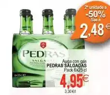 Plenus Supermercados Pedras - agua con gas salgadas oferta