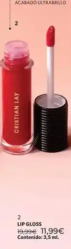 Cristian Lay Cristian lay - lip gloss oferta