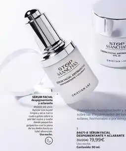Cristian Lay Cristian lay - serum facial despigmentante y aclarante oferta
