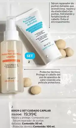 Cristian Lay Cristian lay - set cuidado capilar oferta