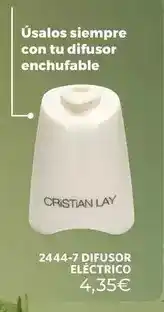 Cristian Lay Cristian lay - difusor eléctrico oferta