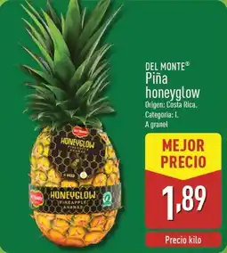 ALDI DEL MONTE Piña honeyglow oferta