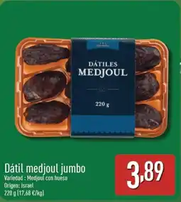 ALDI Dátil medjoul jumbo oferta