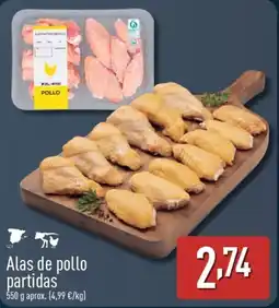 ALDI Alas de pollo partidas oferta