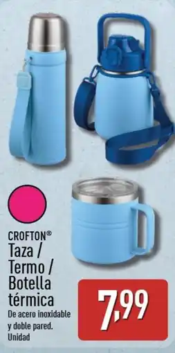 ALDI CROFTON Taza/ Termo/ Botella térmica oferta
