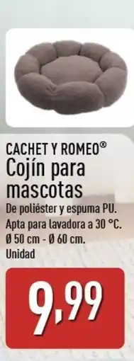 ALDI CACHET Y ROMEO Cojín para mascotas oferta