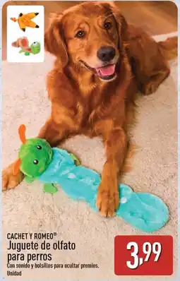 ALDI CACHET Y ROMEO Juguete de olfato para perros oferta