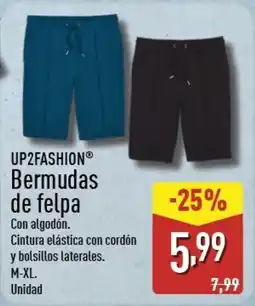 ALDI UP2FASHION Bermudas de felpa oferta