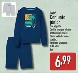 ALDI L&D Conjunto júnior oferta