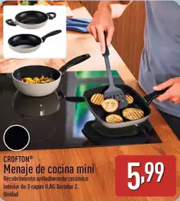 ALDI CROFTON Menaje de cocina mini oferta