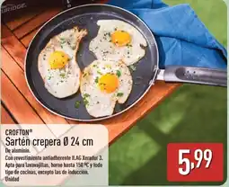 ALDI CROFTON Sartén crepera Ø 24 cm oferta