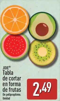 ALDI JOIE Tabla de cortar en forma de frutas oferta