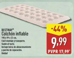 ALDI BESTWAY Colchón inflable oferta