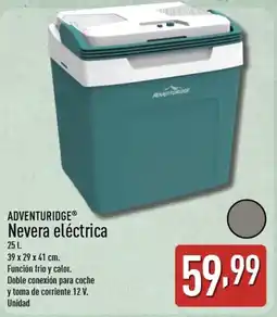 ALDI ADVENTURIDGE Nevera eléctrica oferta