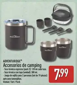 ALDI ADVENTURIDGE Accesorios de camping oferta