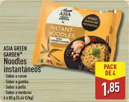 ALDI ASIA GREEN GARDEN Noodles instantáneos oferta