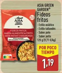 ALDI ASIA GREEN GARDEN Fideos fritos oferta