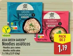 ALDI ASIA GREEN GARDEN Noodles asiáticos oferta