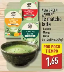 ALDI ASIA GREEN GARDEN Té matcha latte oferta