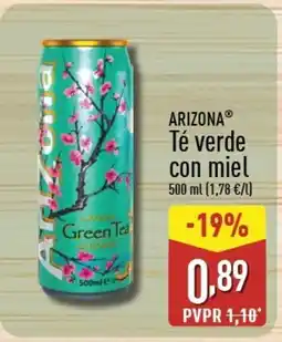 ALDI ARIZONA Té verde con miel oferta