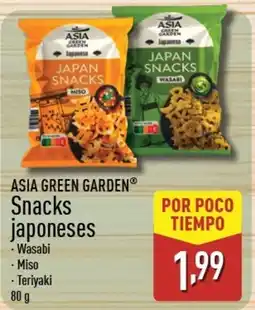 ALDI ASIA GREEN GARDEN Snacks japoneses oferta