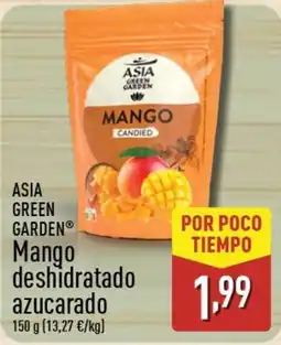 ALDI ASIA GREEN GARDEN Mango deshidratado azucarado oferta