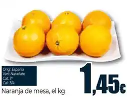 Unide Supermercados Naranja de mesa oferta