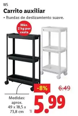 Ocine W5 - carrito auxiliar oferta