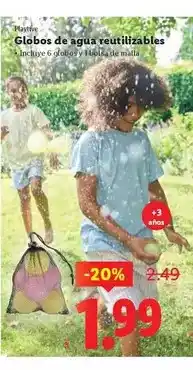 Ocine Playtive - globos de agua reutilizables oferta