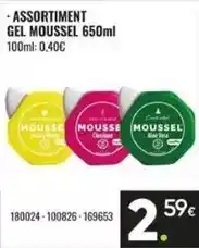 Moussel - assortiment gel