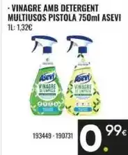 Family Cash Asevi - vinagre amb detergent multiusos pistola oferta