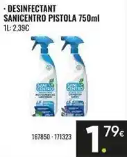 Family Cash Sanicentro - desinfectant pistola oferta