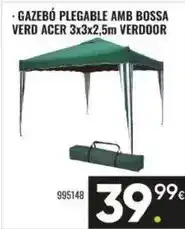 Family Cash Gazebo plegable amb bossa verd oferta