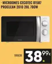 Family Cash Cecotec - microones proclean oferta