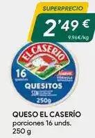 Masymas El caserío - queso oferta