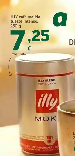 HiperDino ILLY café molido tueste intenso oferta