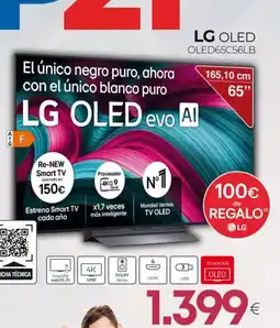 Tien 21 Lg oled oled65c56lb oferta