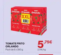 Hipercor ORLANDO Tomate frito oferta