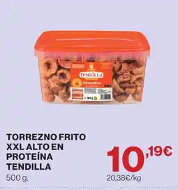 Hipercor TENDILLA Torrezno frito xxl alto en proteína oferta