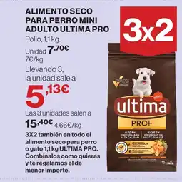 Hipercor ULTIMA PRO Alimento seco para perro mini adulto oferta