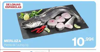 Hipercor Merluza oferta
