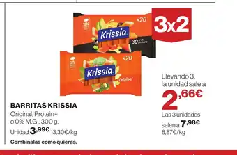 Hipercor KRISSIA Barritas oferta