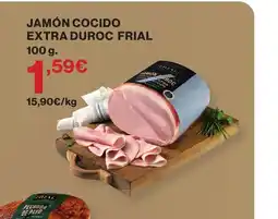 Hipercor FRIAL Jamón cocido extra duroc oferta